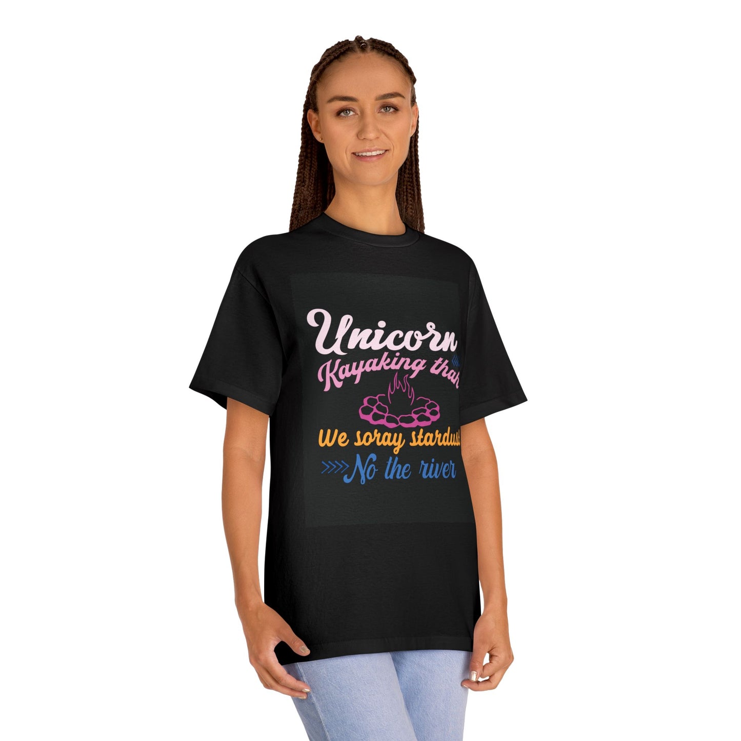 Unicorn Kayaking Graphic T-Shirt