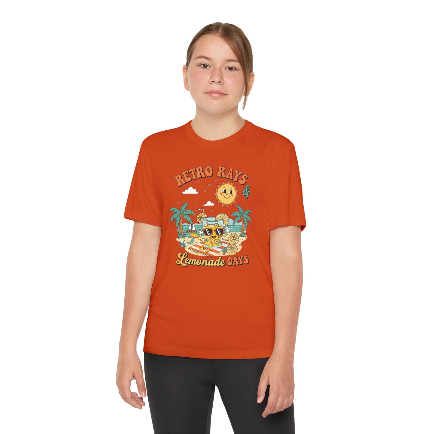 Retro Rays Lemonade Days Youth Tee