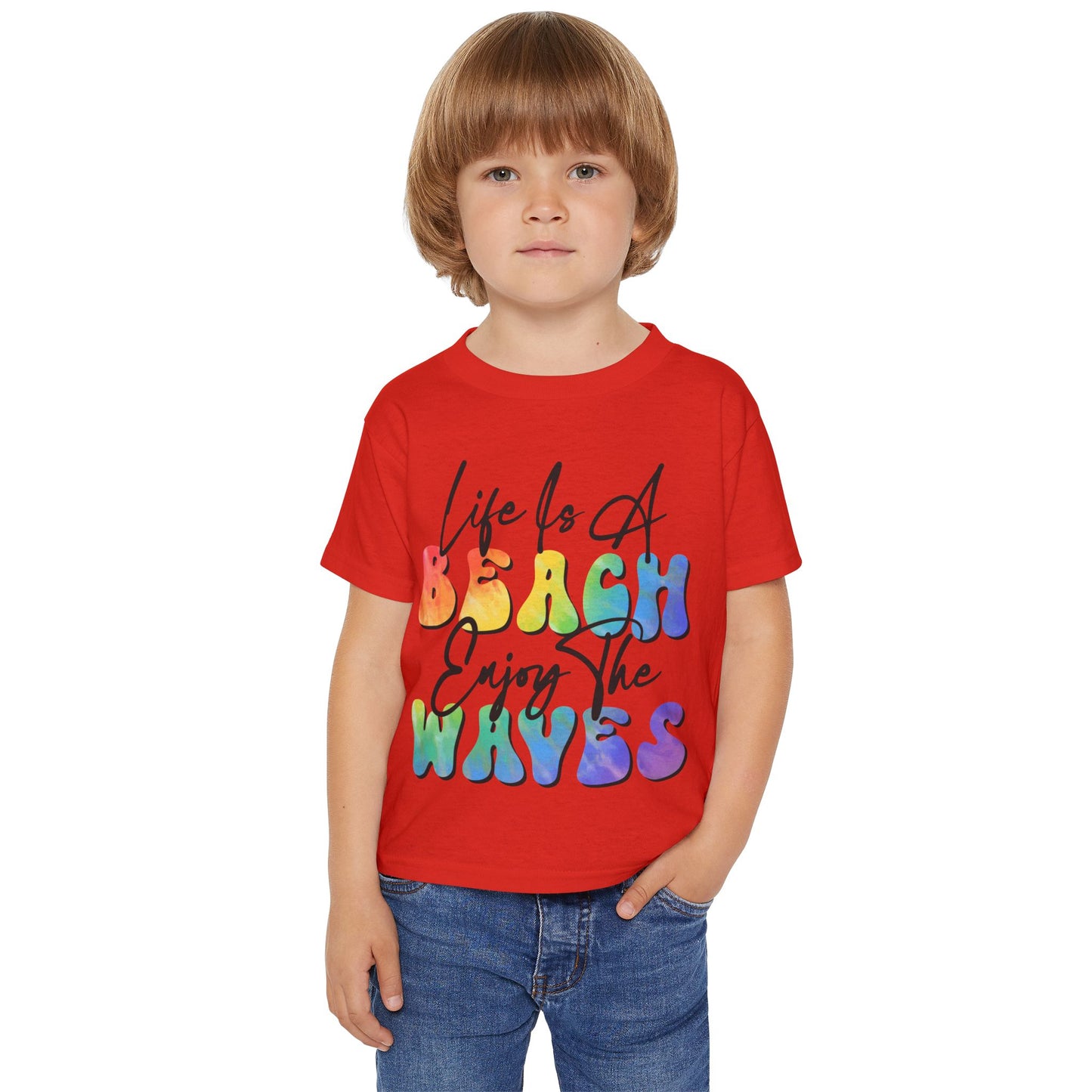 Toddler Beach Waves Graphic Tee