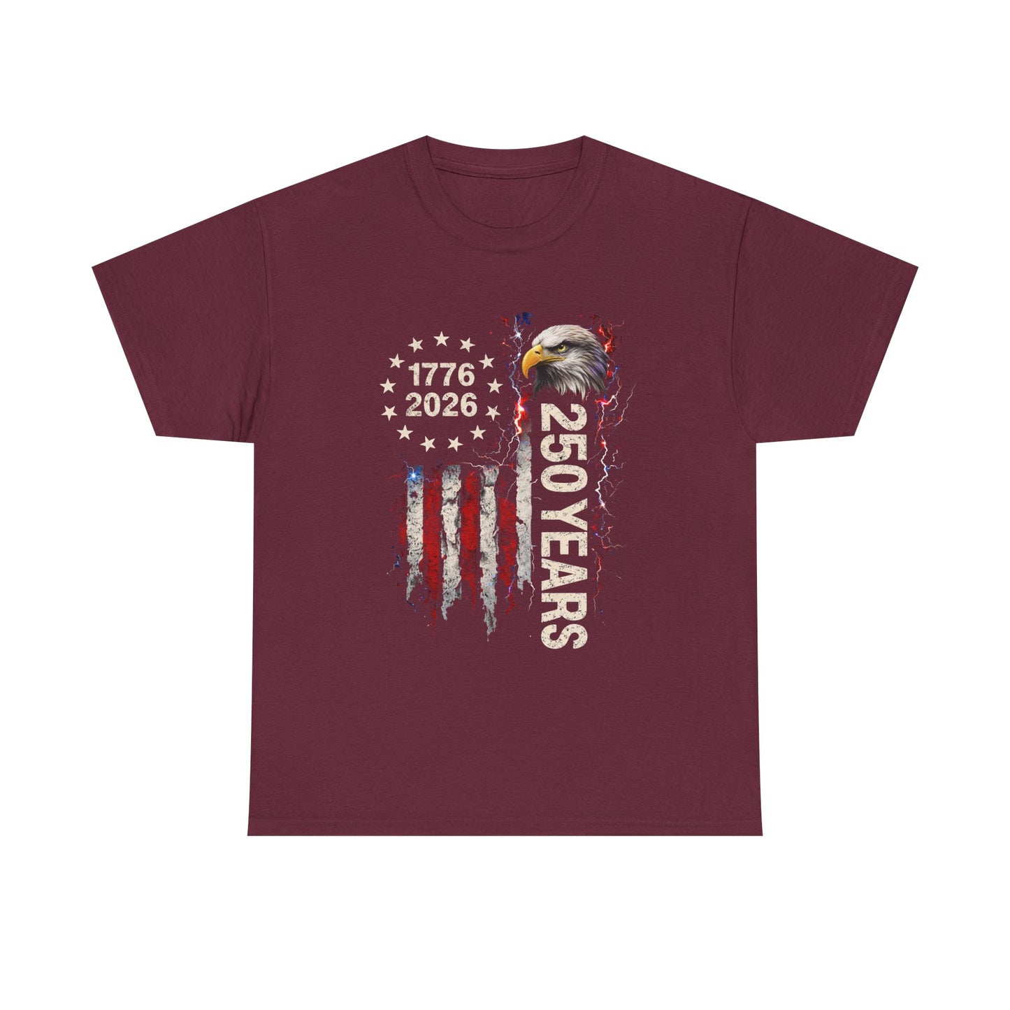 America 250 Years Patriotic T-Shirt Men