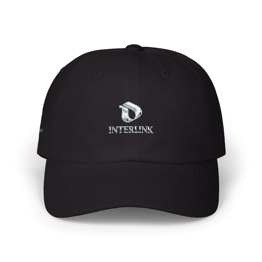 Interlink Silver Emblem Cotton Cap
