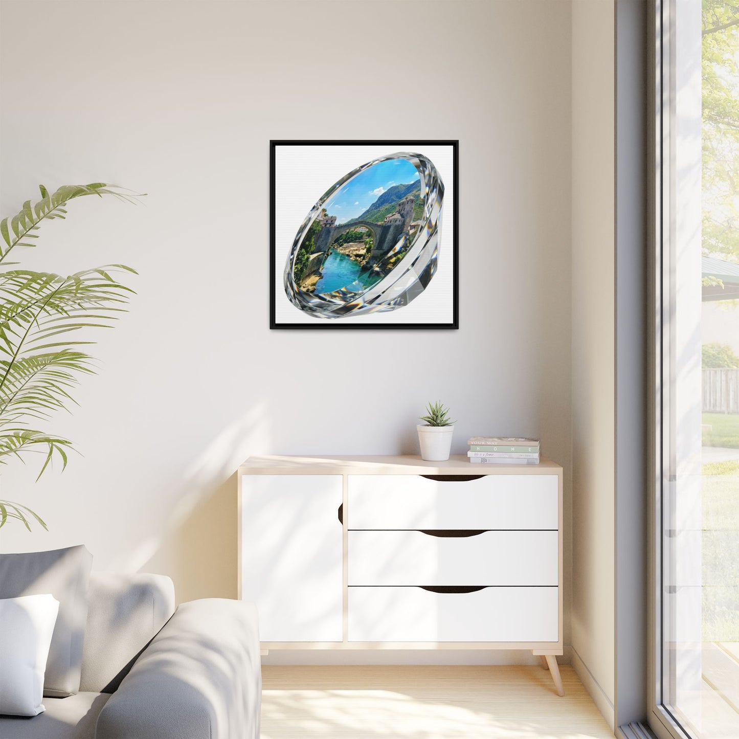 Valley Lens Framed Art
