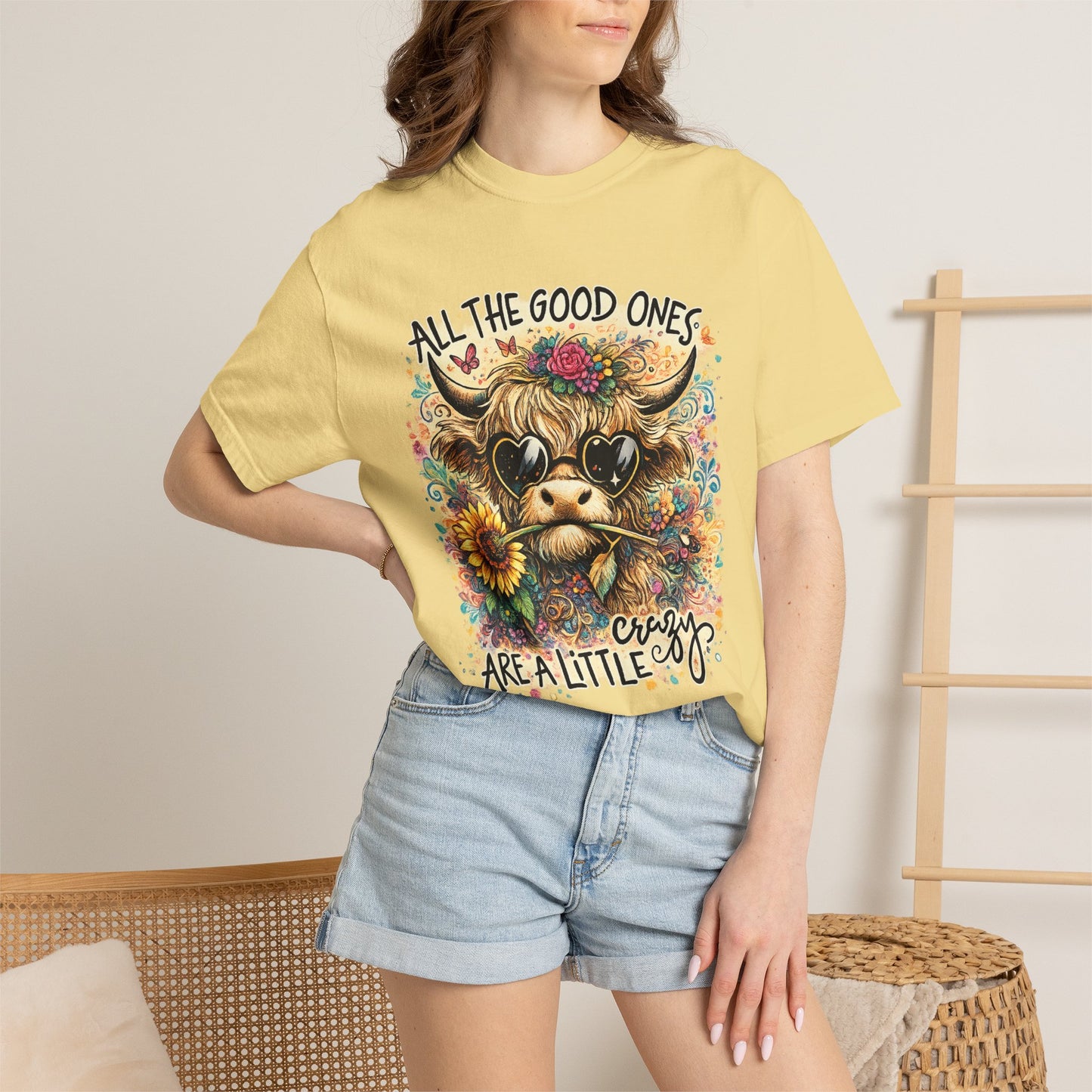 Good Ones Cow Graphic T-Shirt