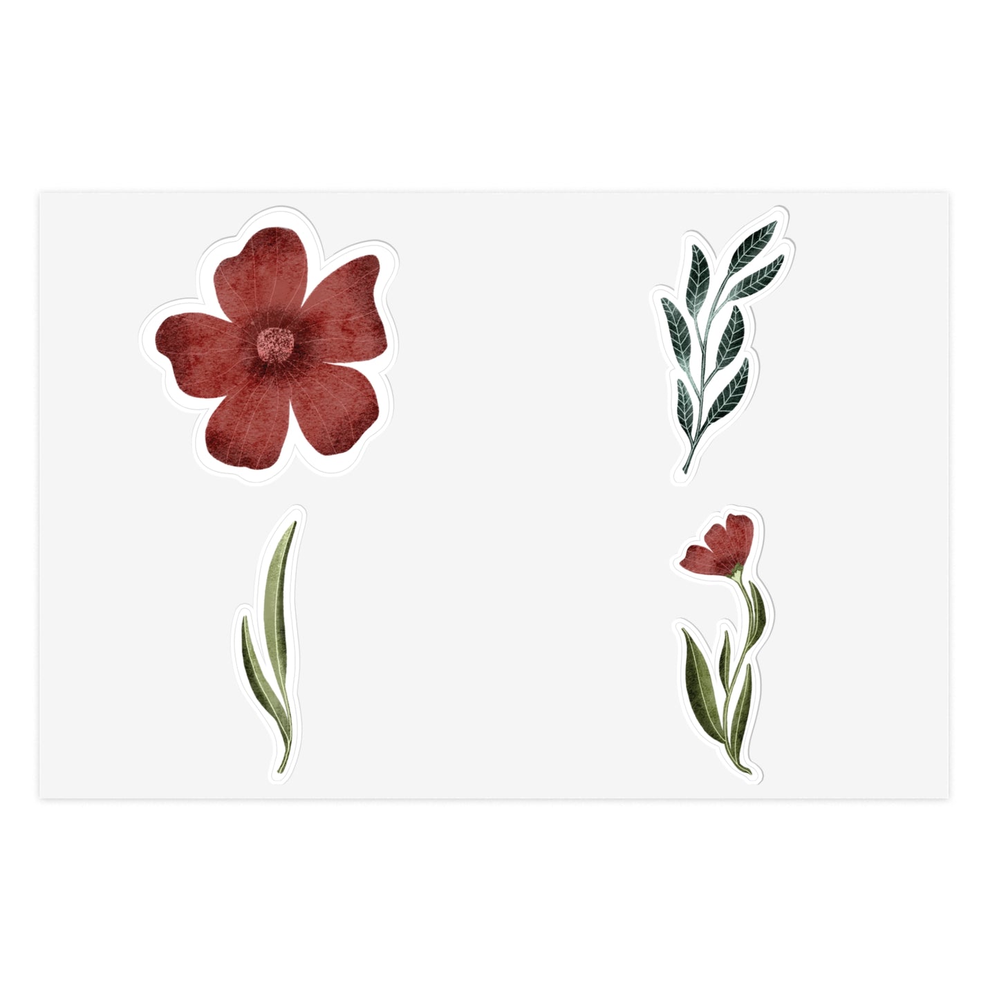 Wildflower Keepsake Sticker Sheet
