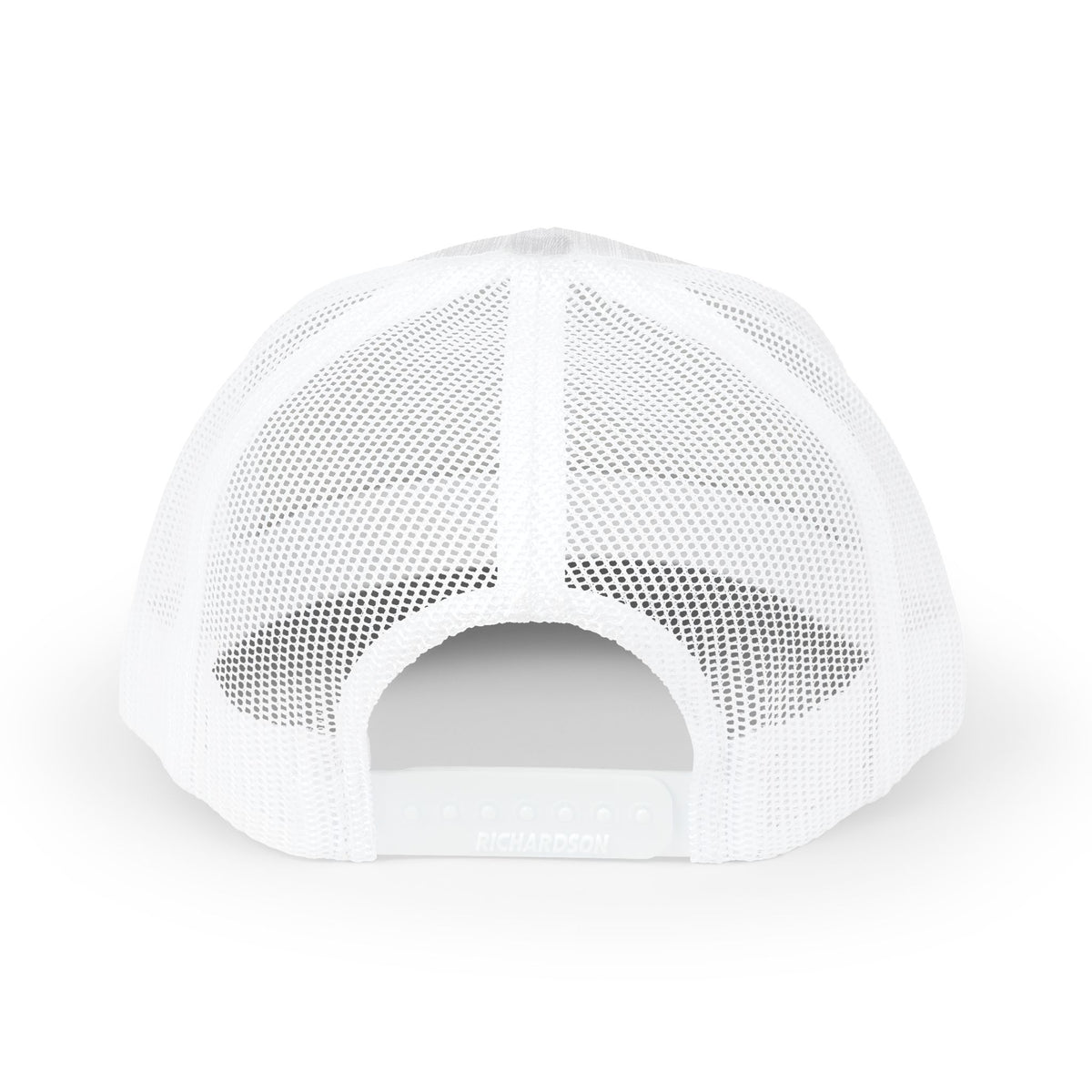 Interlink Logo Cotton-Blend Mesh Trucker Cap