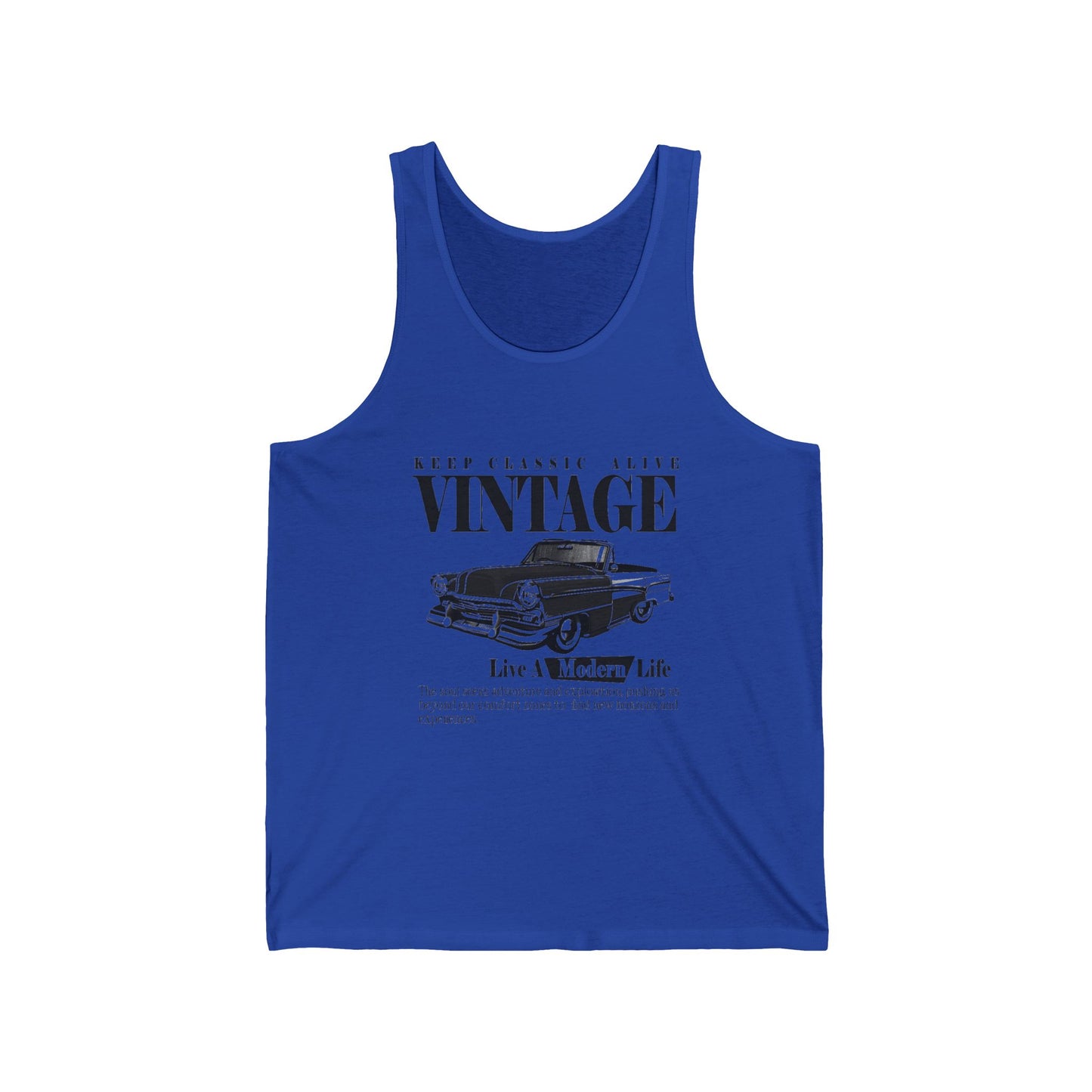 Keep Classic Alive Vintage Car Tank Top