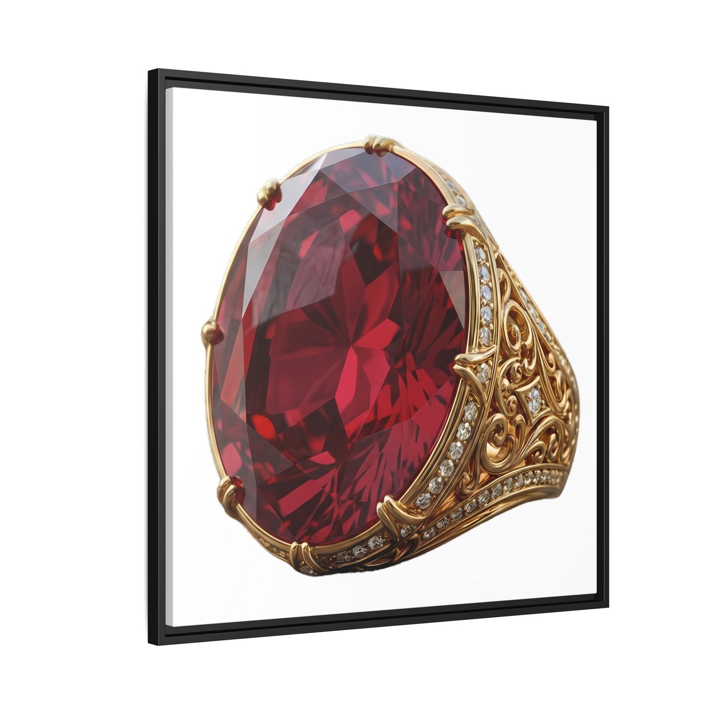 Heirloom Gemstone Canvas Print
