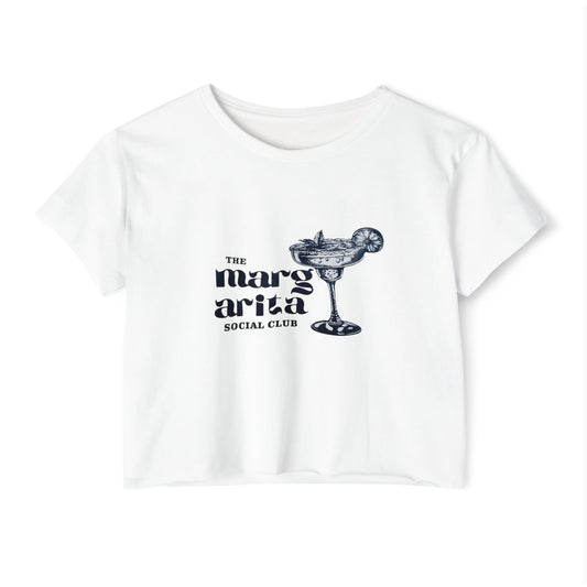 Margarita Graphic Crop Top