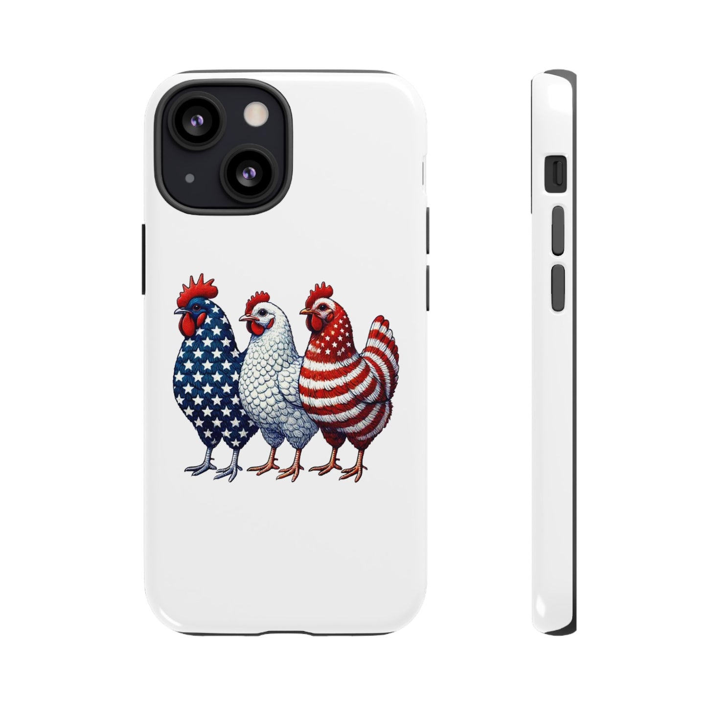 Patriot Hen Apple Phone Case