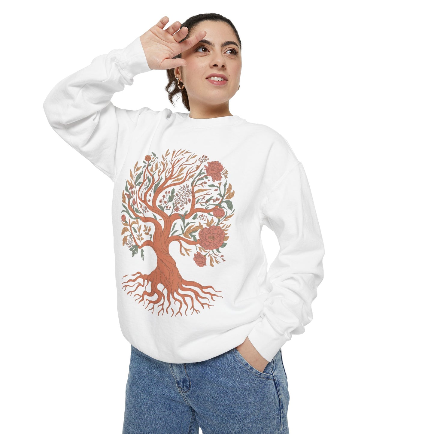 Tree of Life Botanical Crewneck
