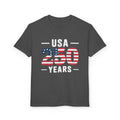 Youth USA 250 Years Patriotic Flag T-Shirt