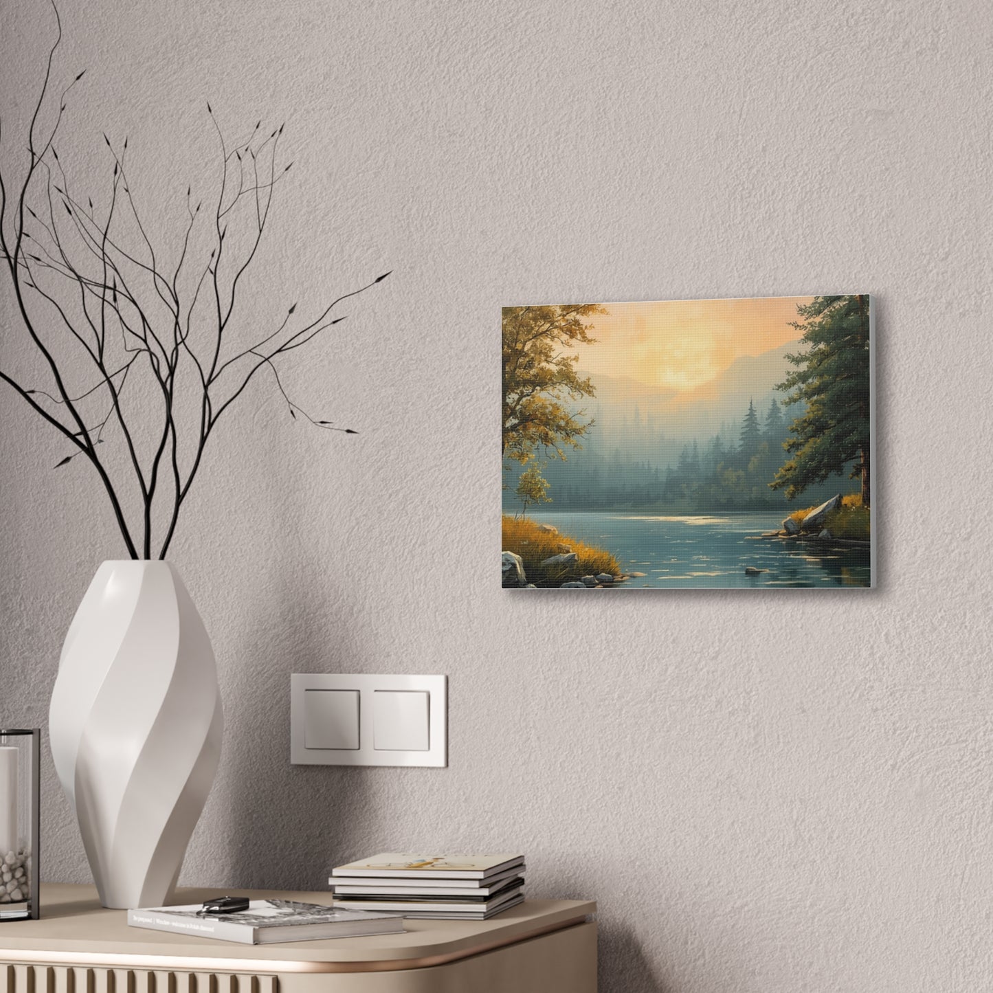 Whispering Pines Canvas
