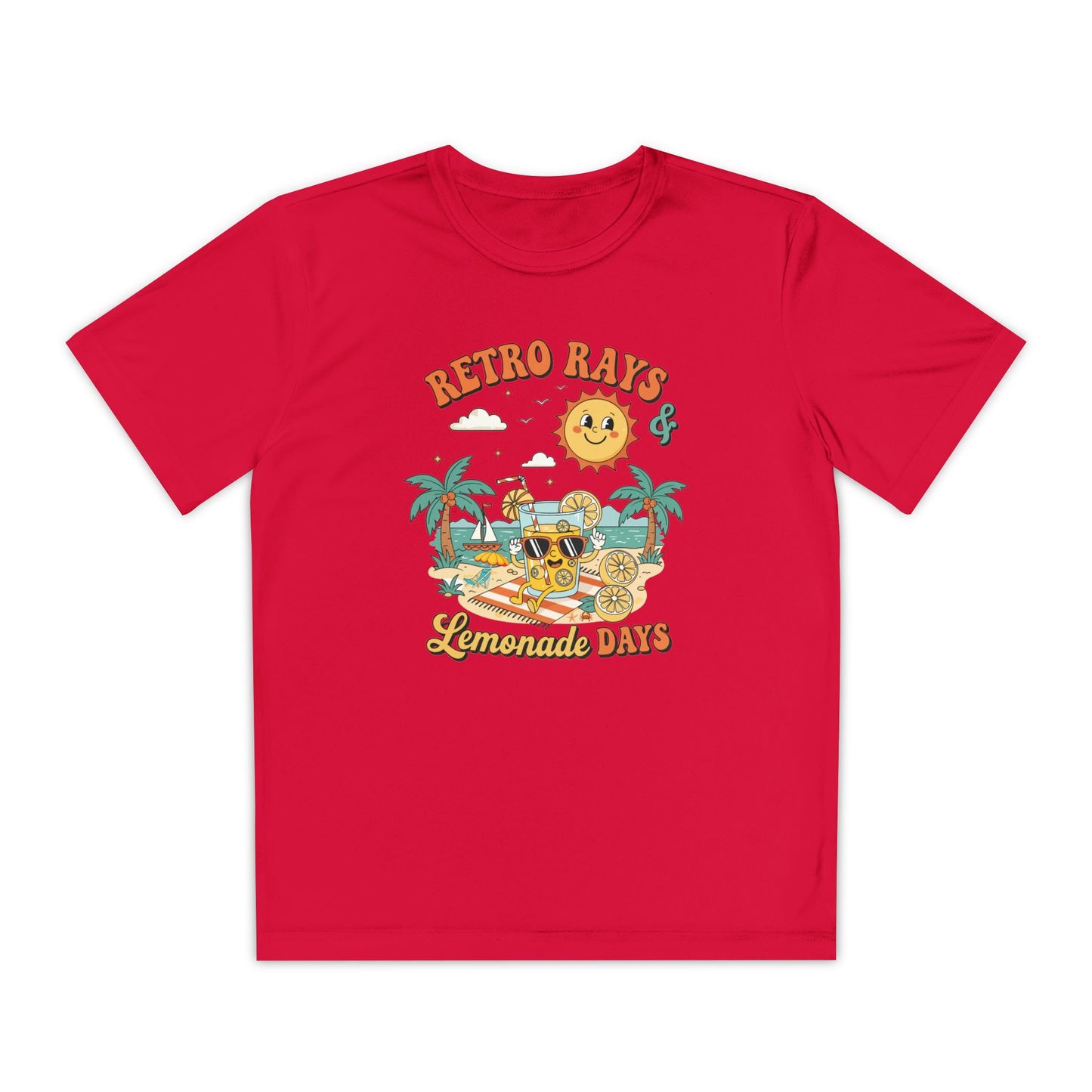 Retro Rays Lemonade Days Youth Tee