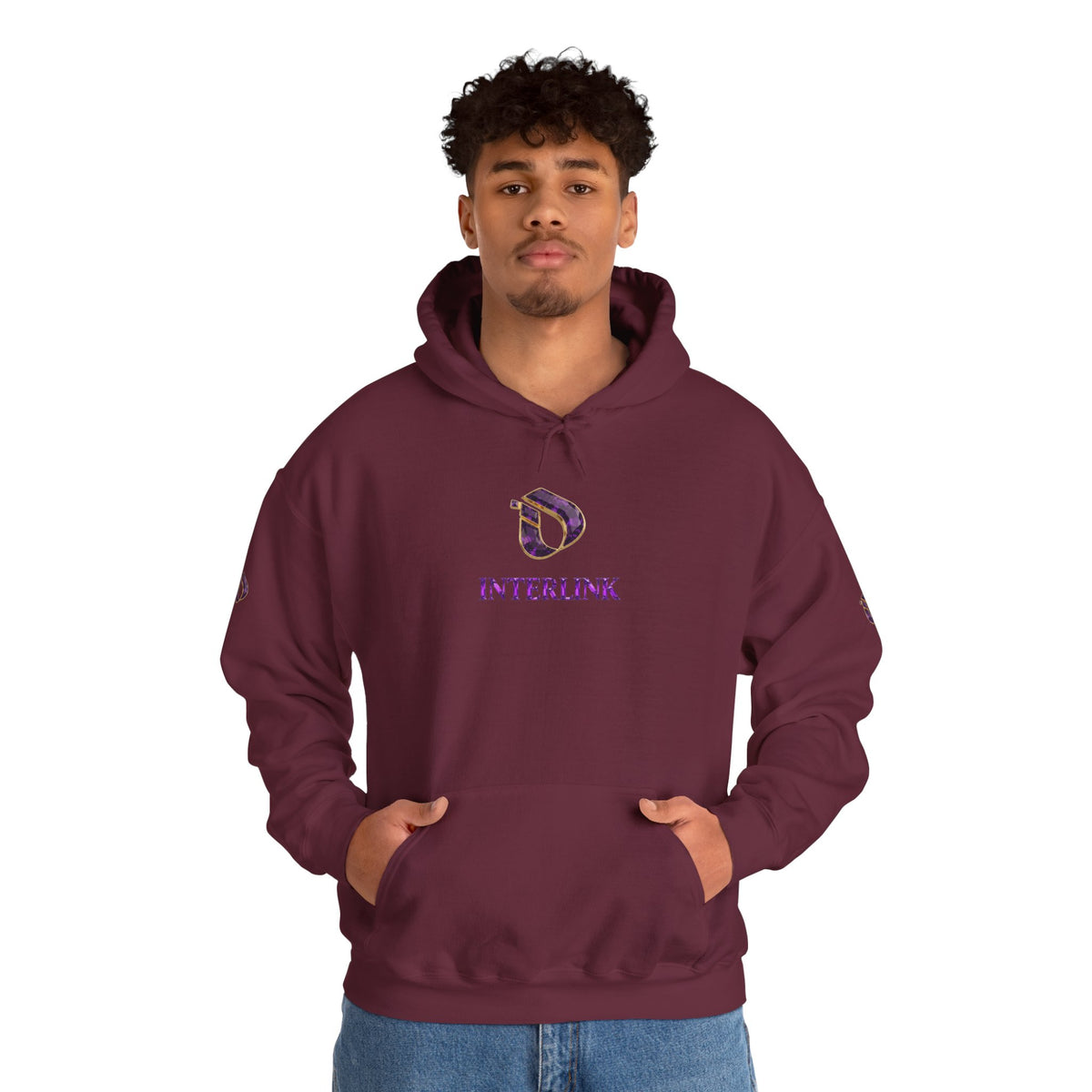 Amethyst Violetcrest Interlink Women’s Hoodie
