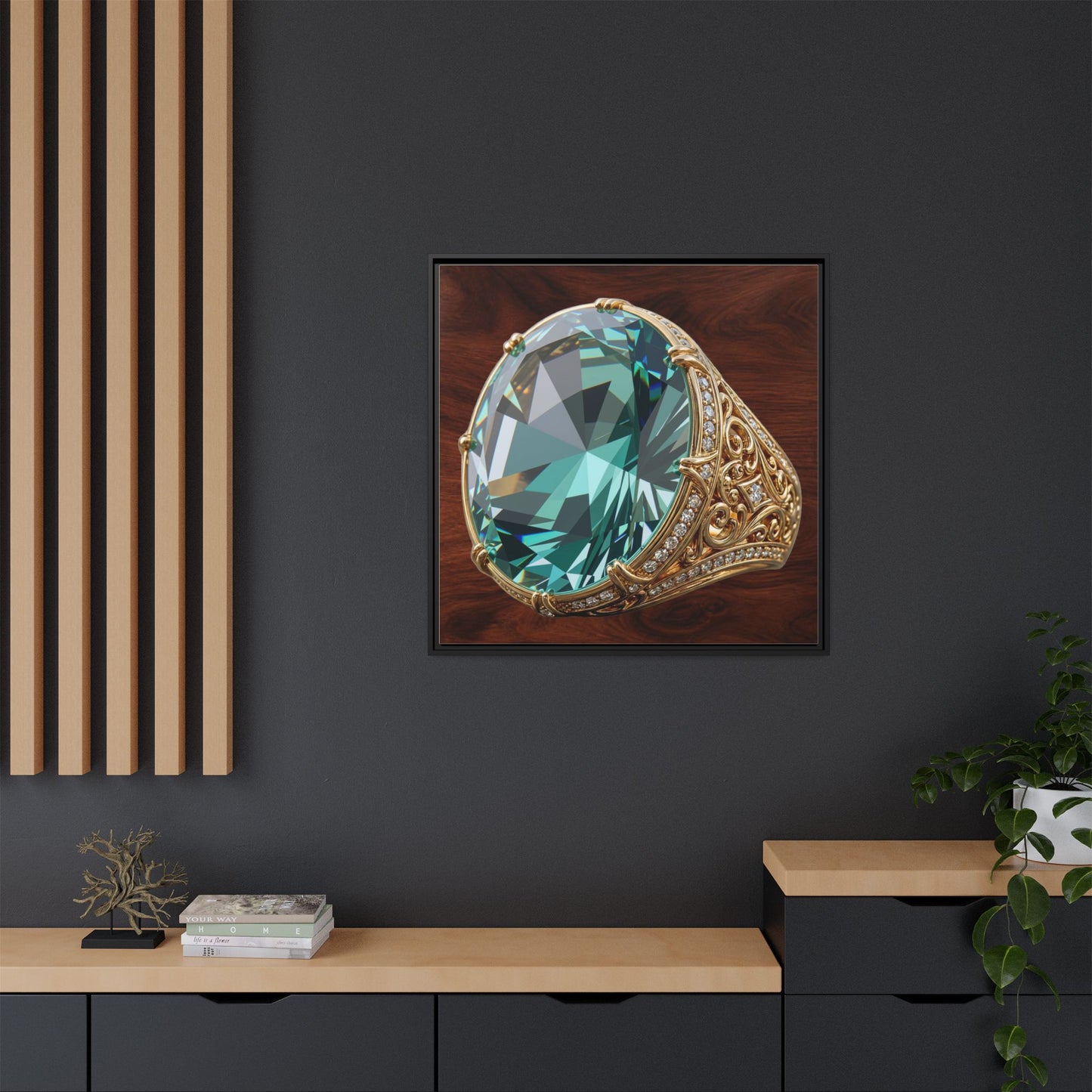 Tourmaline Brilliance Canvas