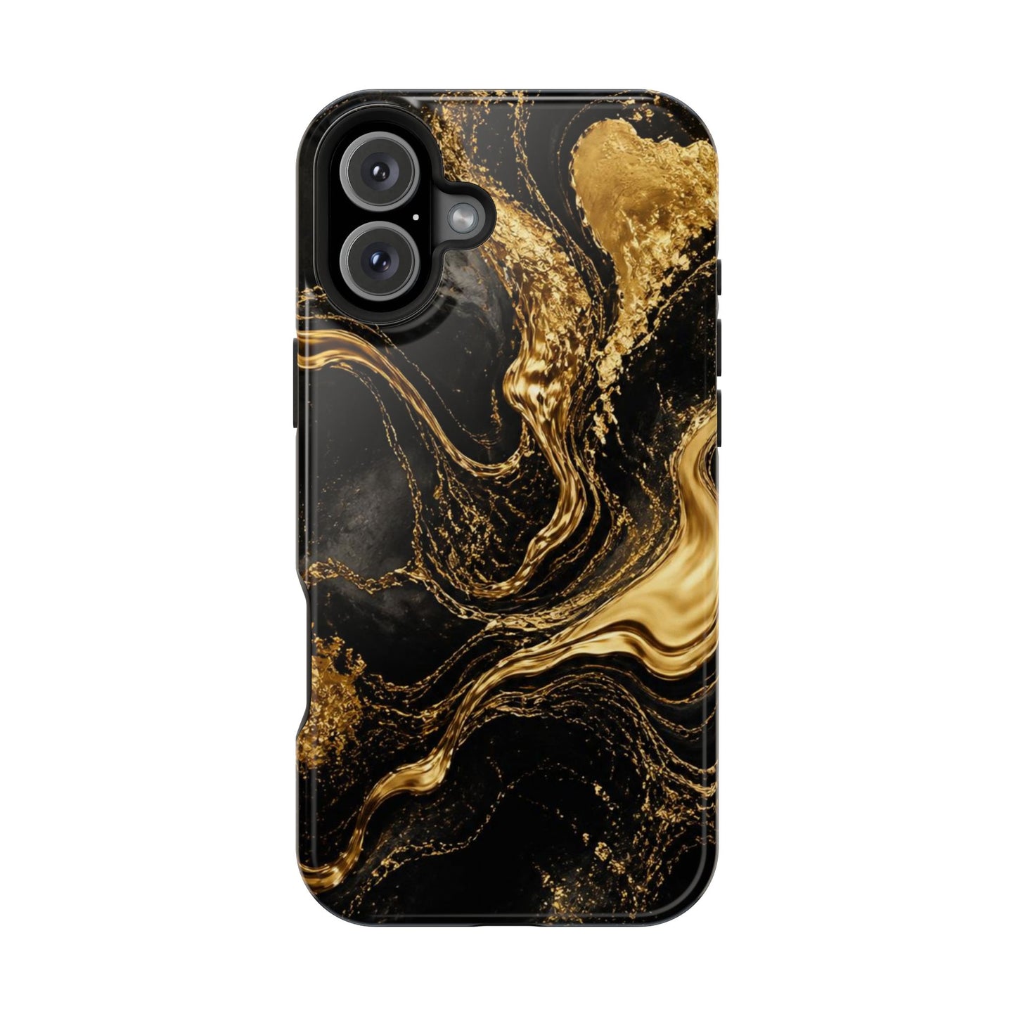 Obsidian Flow Apple Phone Case