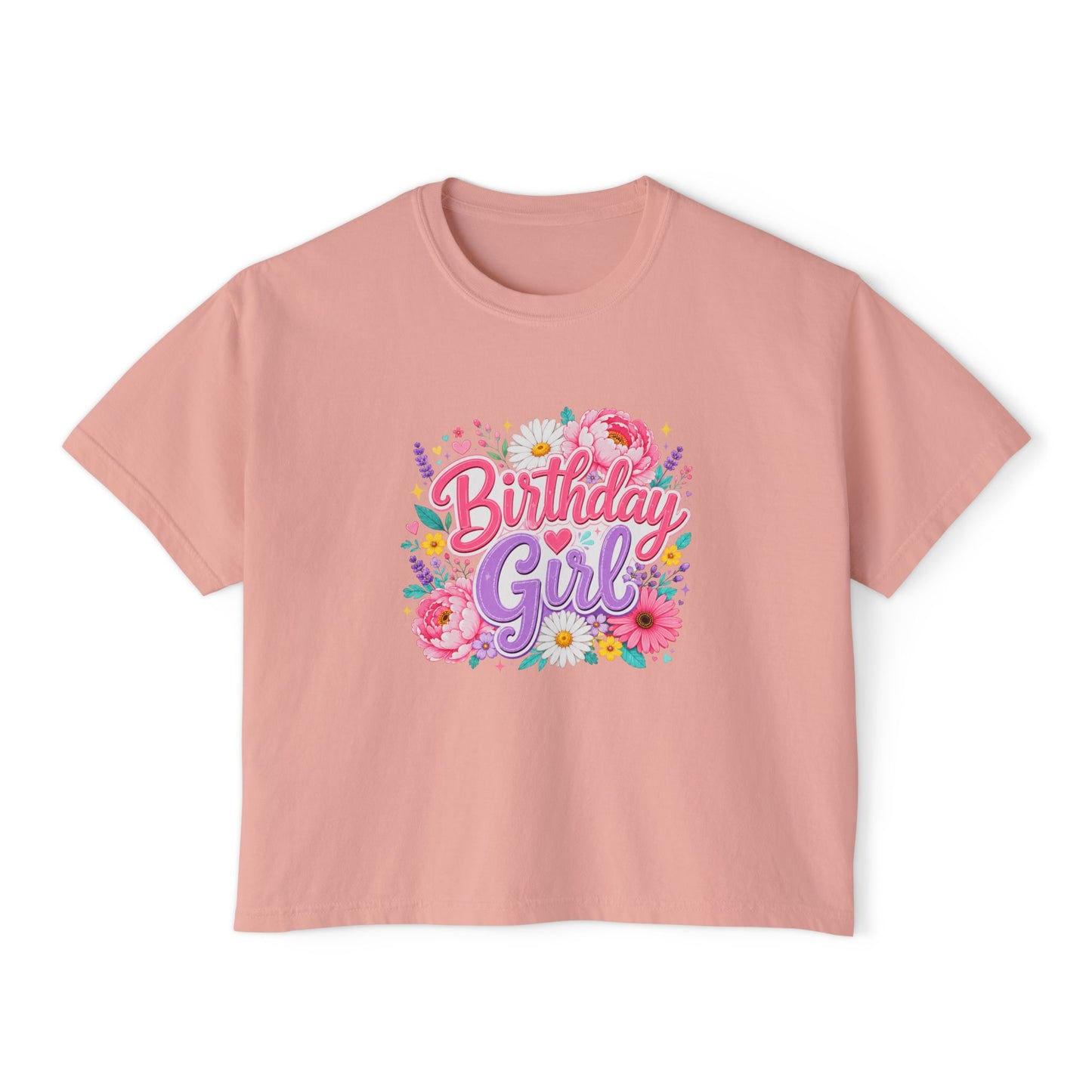 Birthday Girl Boxy Tee