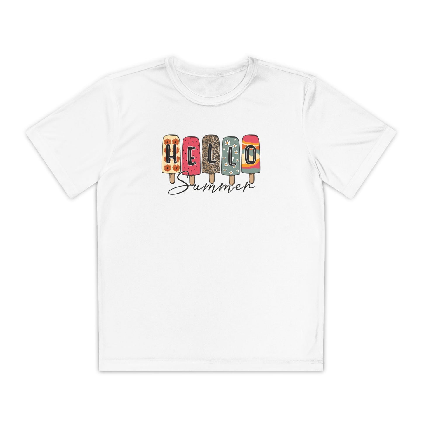 Hello Summer Popsicle Youth Tee