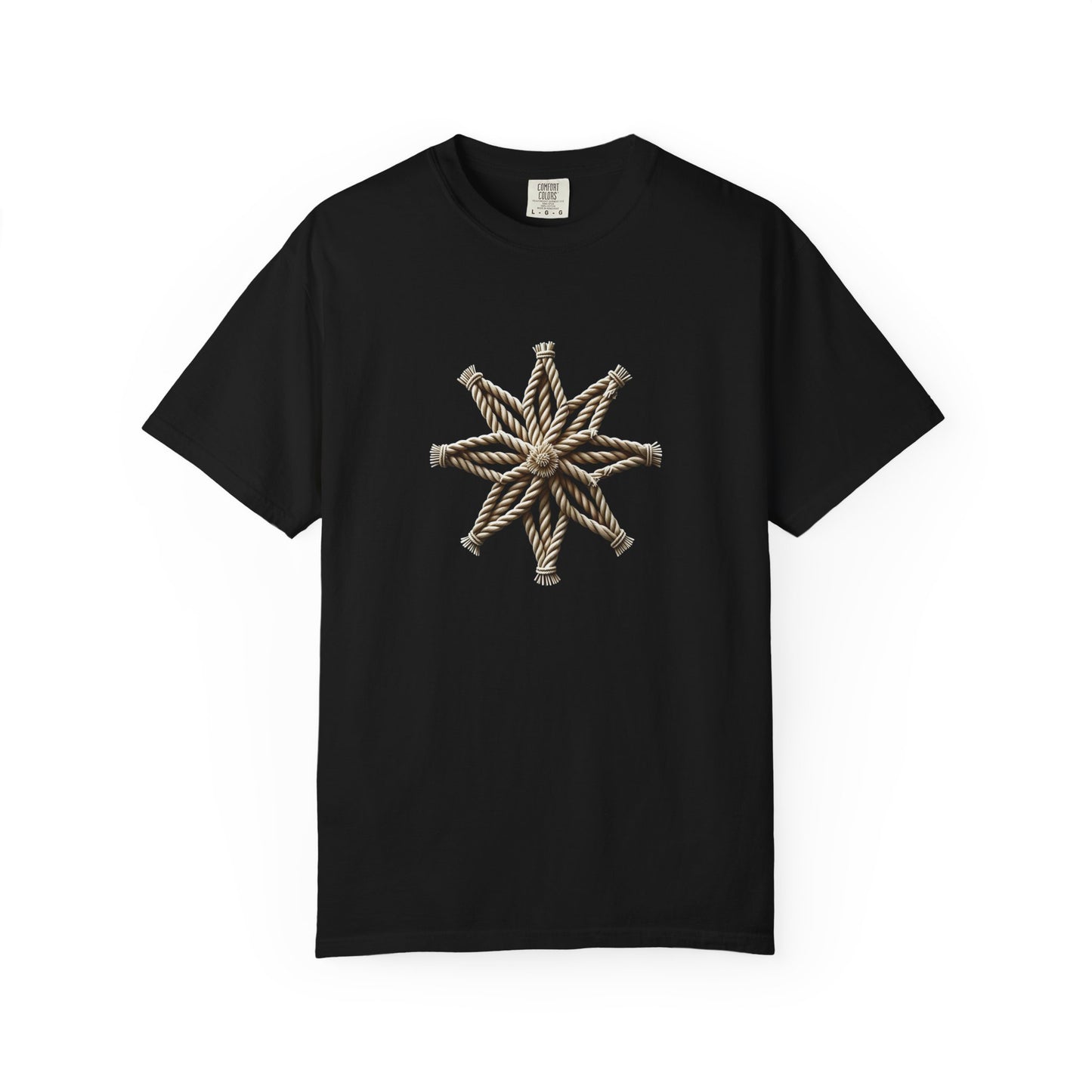Eight-Point Rope Compass Men’s Cotton Tee
