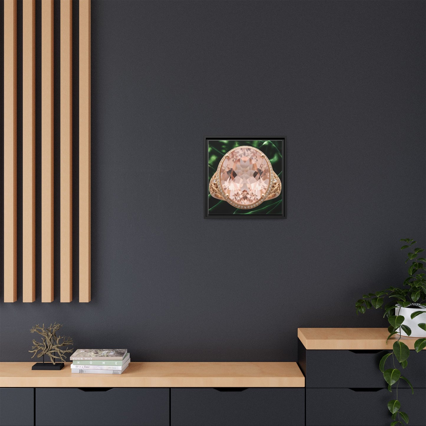 Morganite Rosé Grandeur Ring Canvas