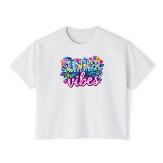 Summer Vibes Boxy Tee