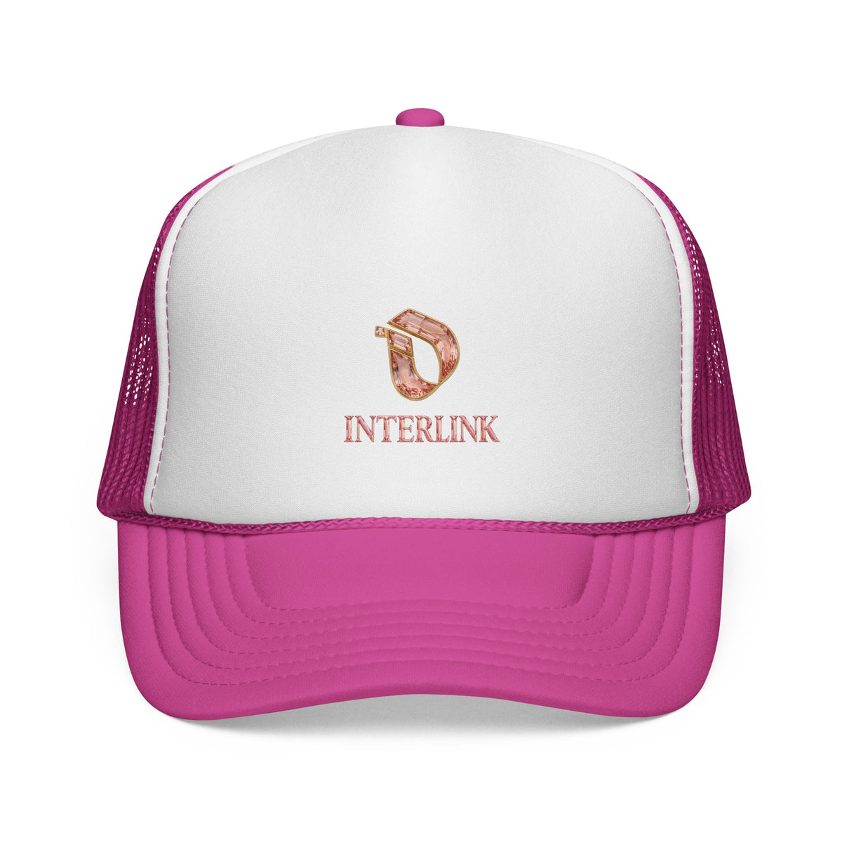 Morganite-Inspired Interlink Trucker Cap