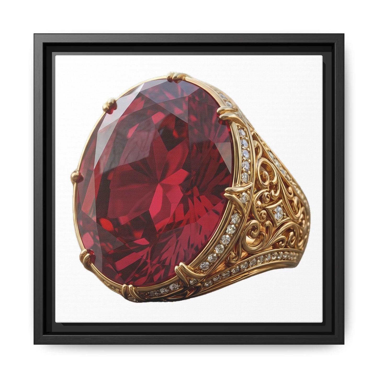 Heirloom Gemstone Canvas Print