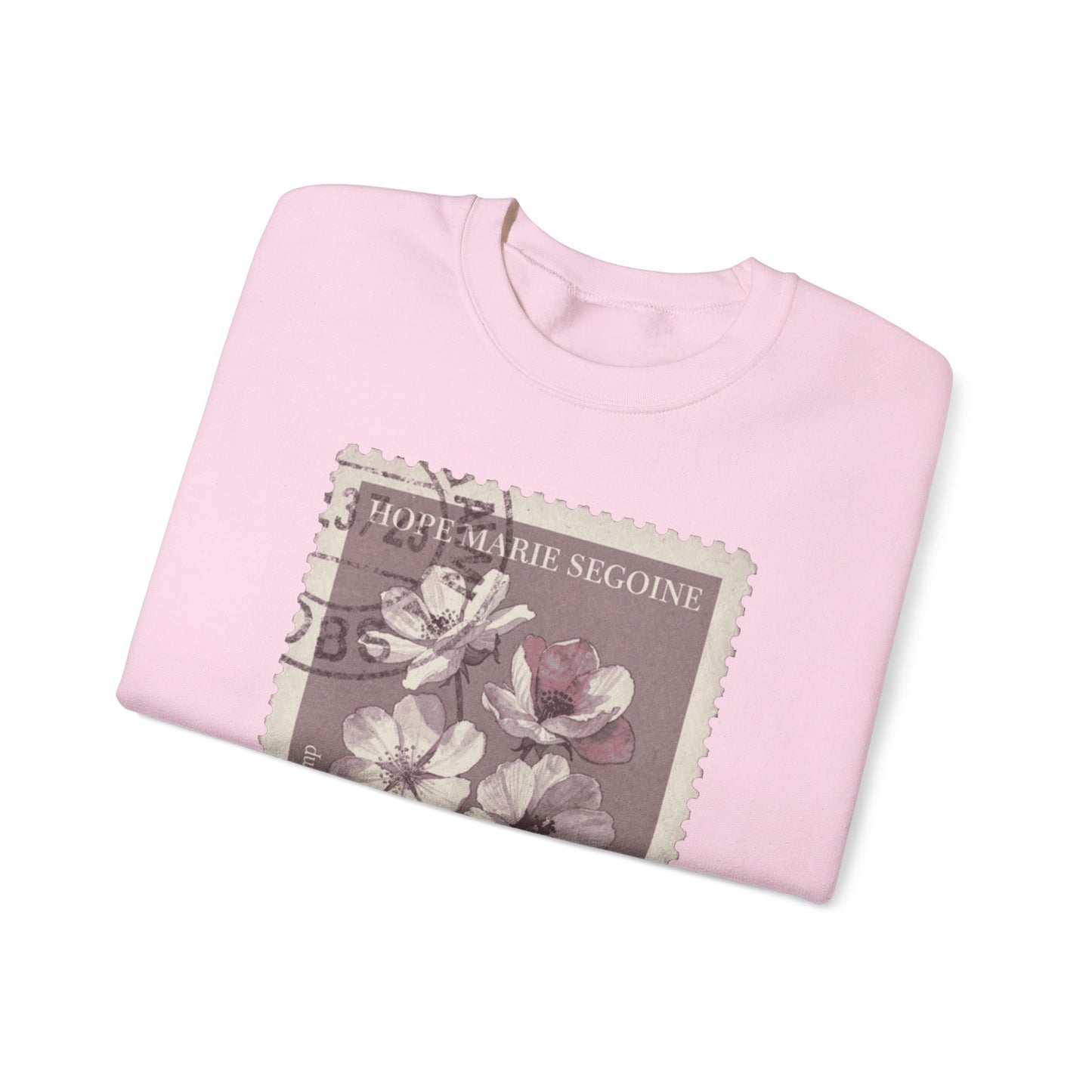 Wildflower Postage Stamp Crewneck