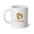 Faceted Citrine Interlink 20oz Ceramic Mug