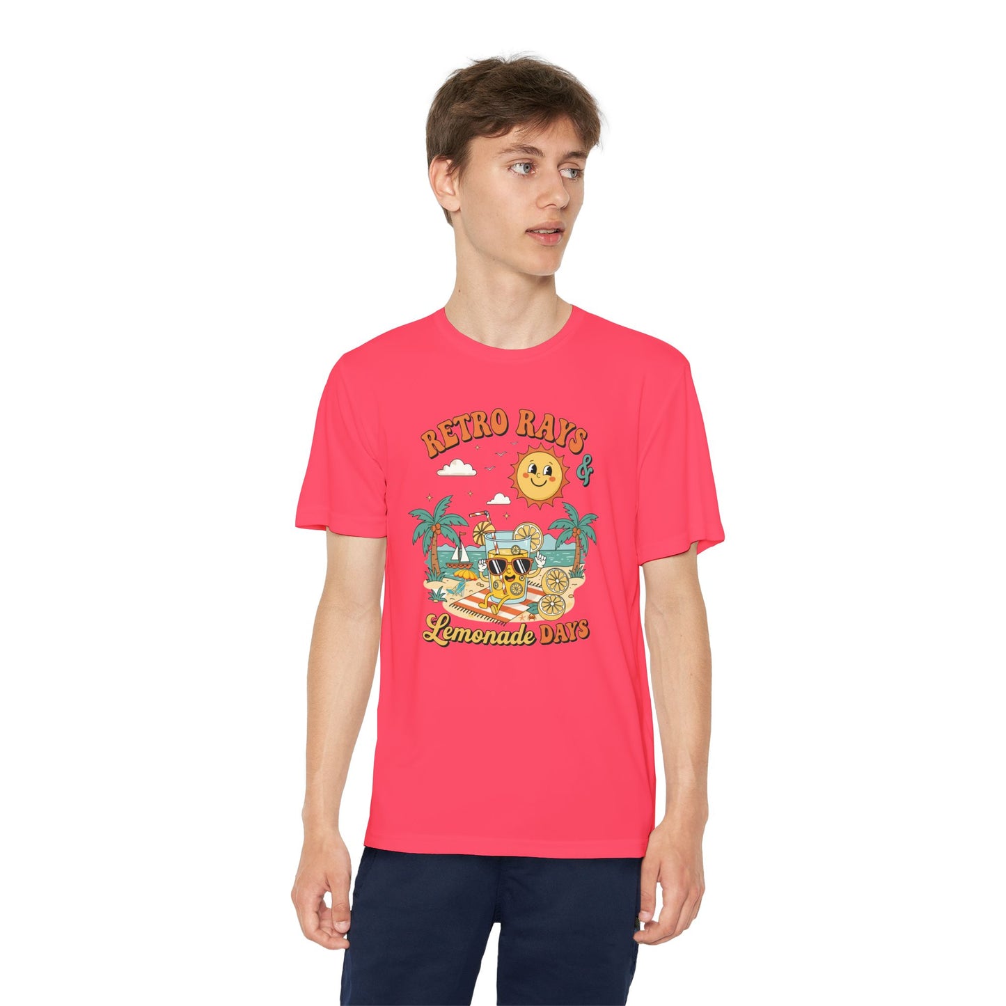 Retro Rays Lemonade Days Youth Tee
