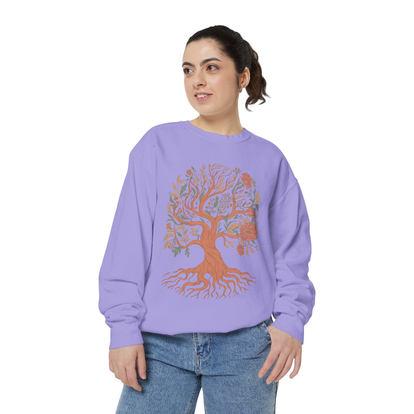 Tree of Life Botanical Crewneck