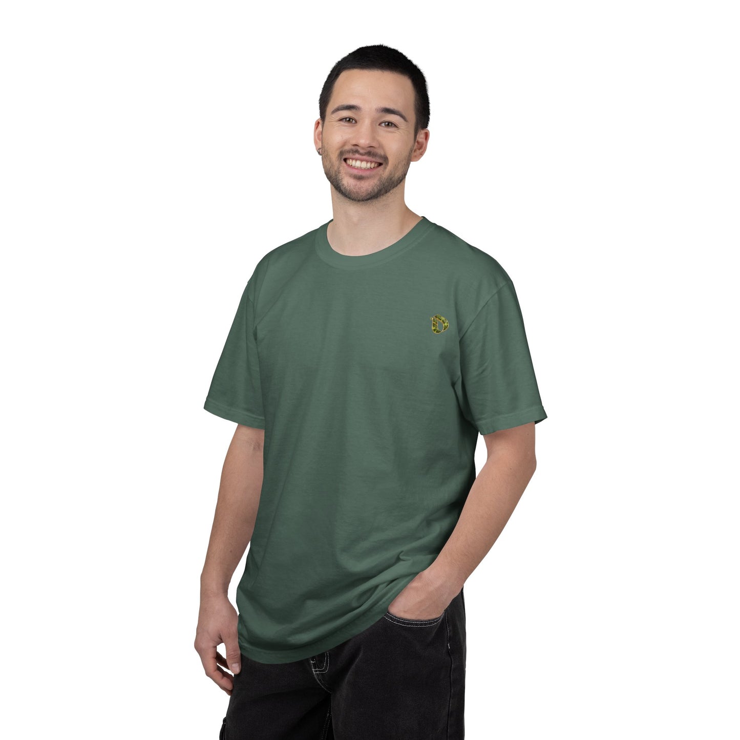 Peridot Interlink Gemstone Back Print Men’s Tee