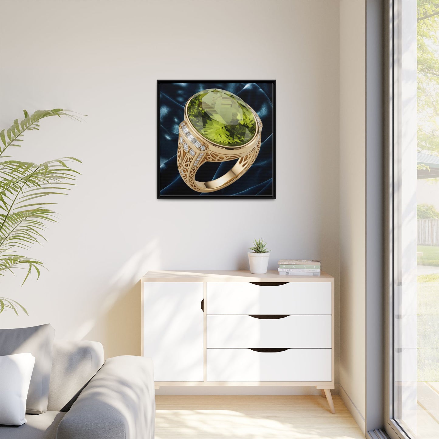 Peridot Majesty Canvas