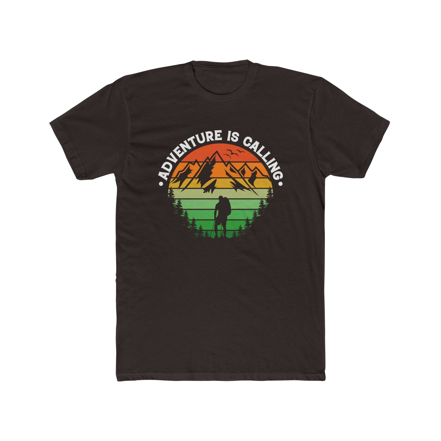 Adventure Sunset Graphic Cotton Crew Tee