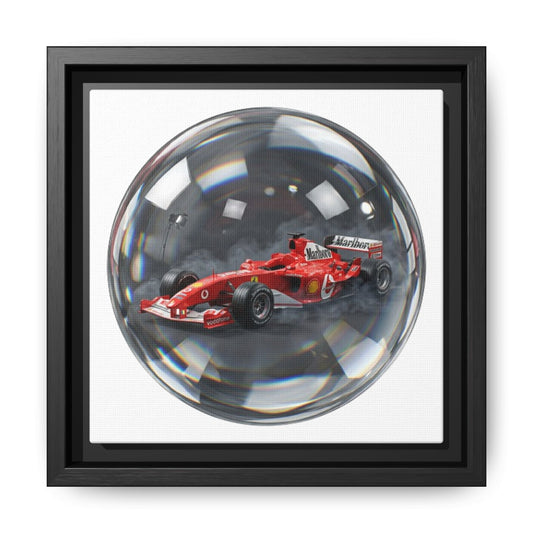 Velocity Sphere Framed Canvas