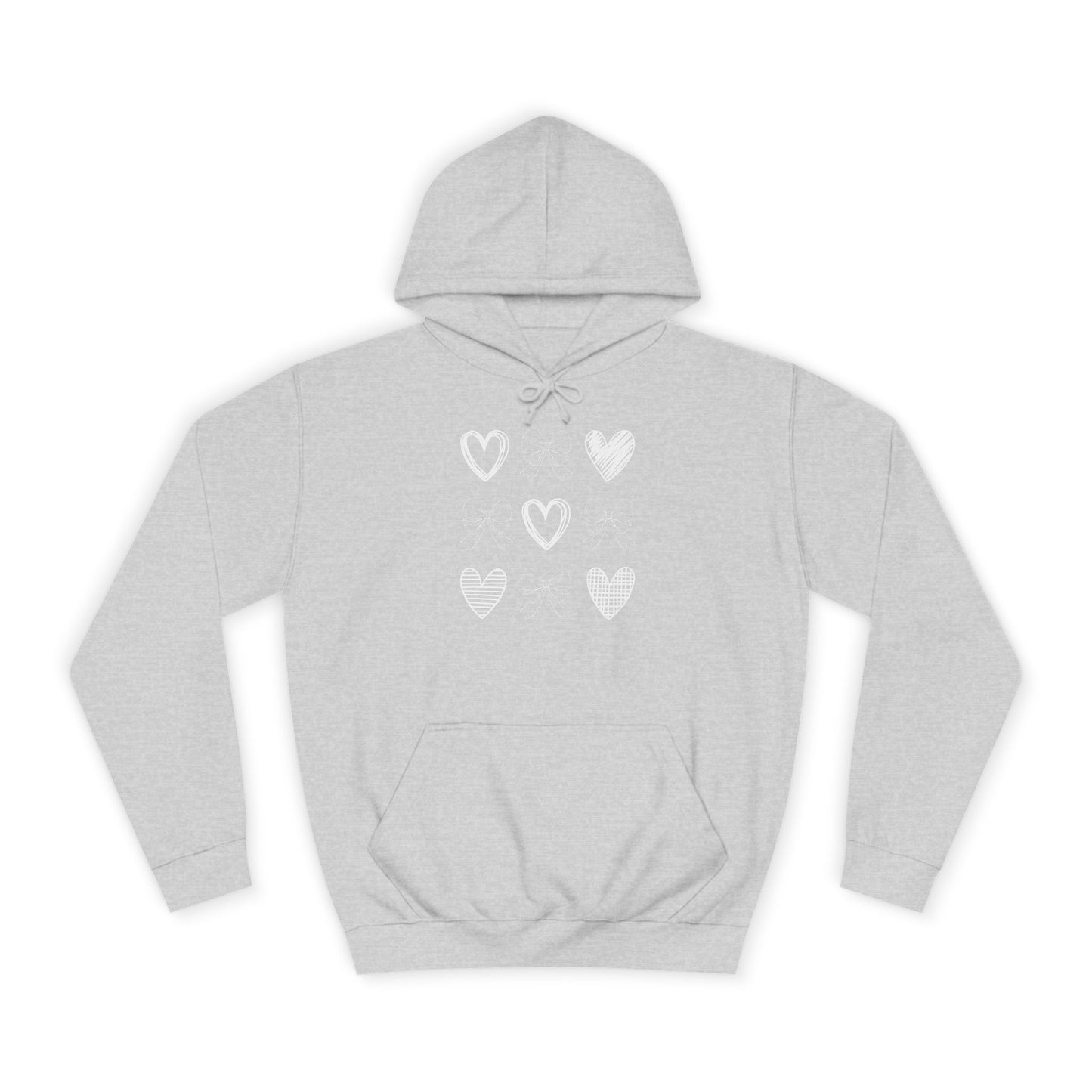 Six Hearts Sketch Hoodie