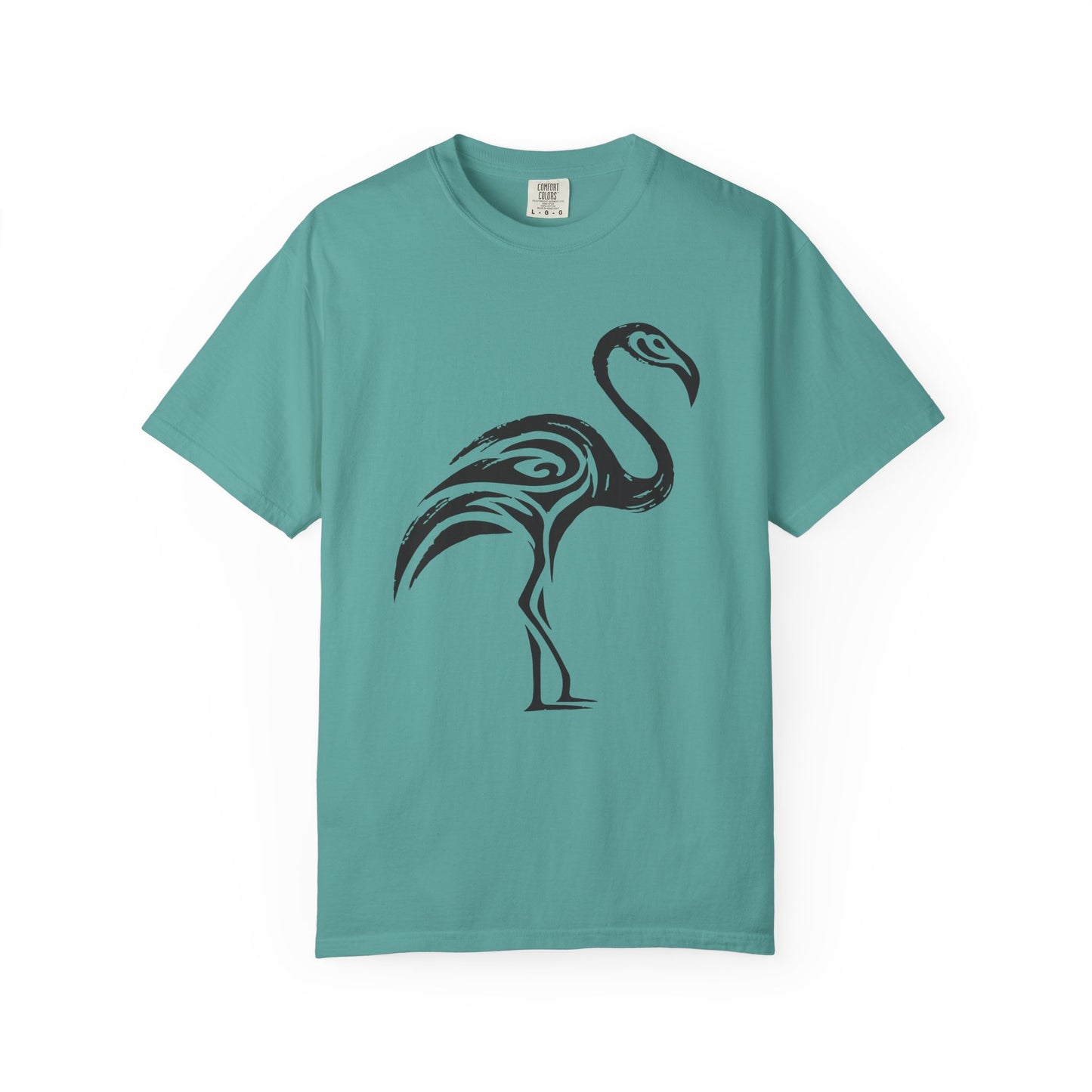 Flamingo Tribal Graphic T-Shirt