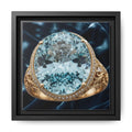 Radiant Aquamarine Ring Canvas