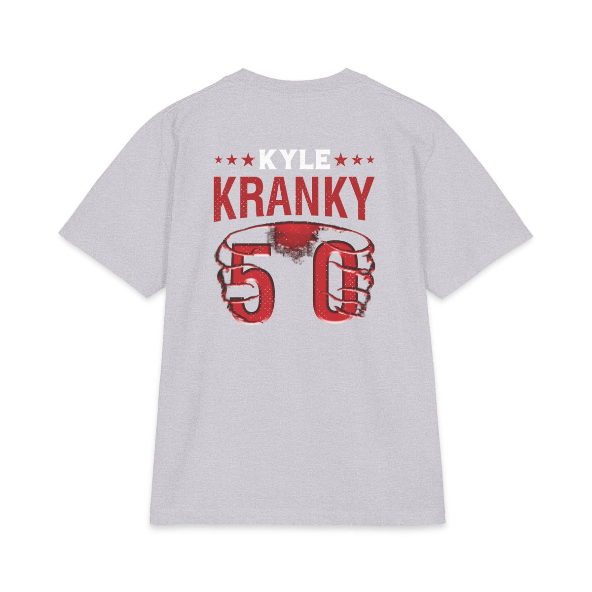 Kranky 50 Boxing Fist Oversized Heavyweight Tee
