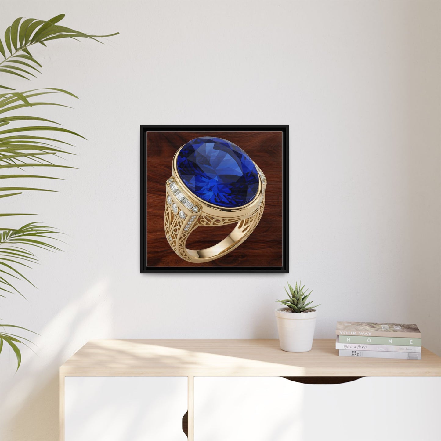 Sapphire Chamber Canvas