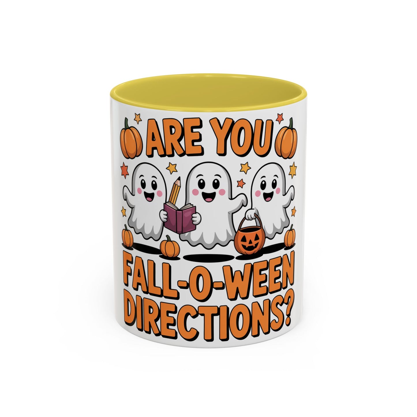Spooky Fall-O-Ween Ghost Mug