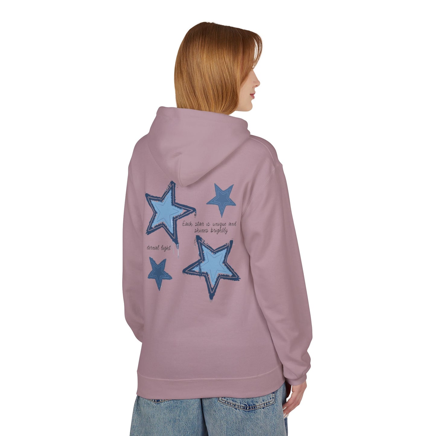 Starlight Minimal Graphic Hoodie