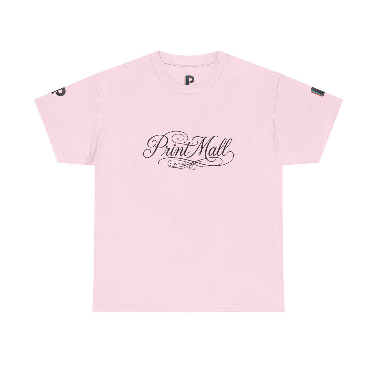 PrintMall Flowing Script Cotton Tee
