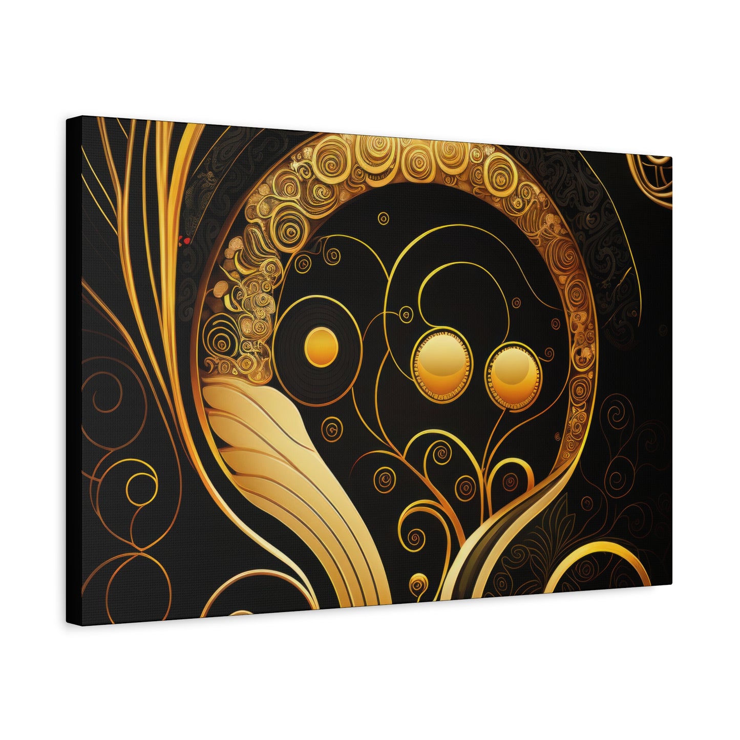 Orbital Embrace Canvas