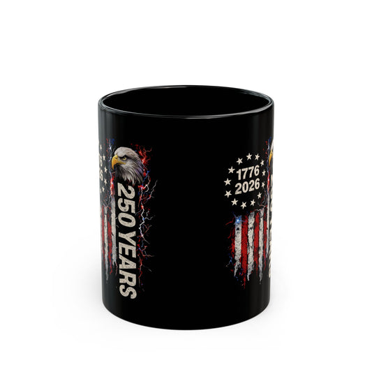 America 250 Years Patriotic Mug
