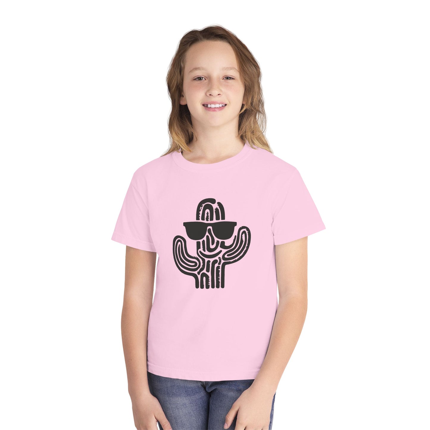 Youth Sunglasses Cactus Graphic T-Shirt