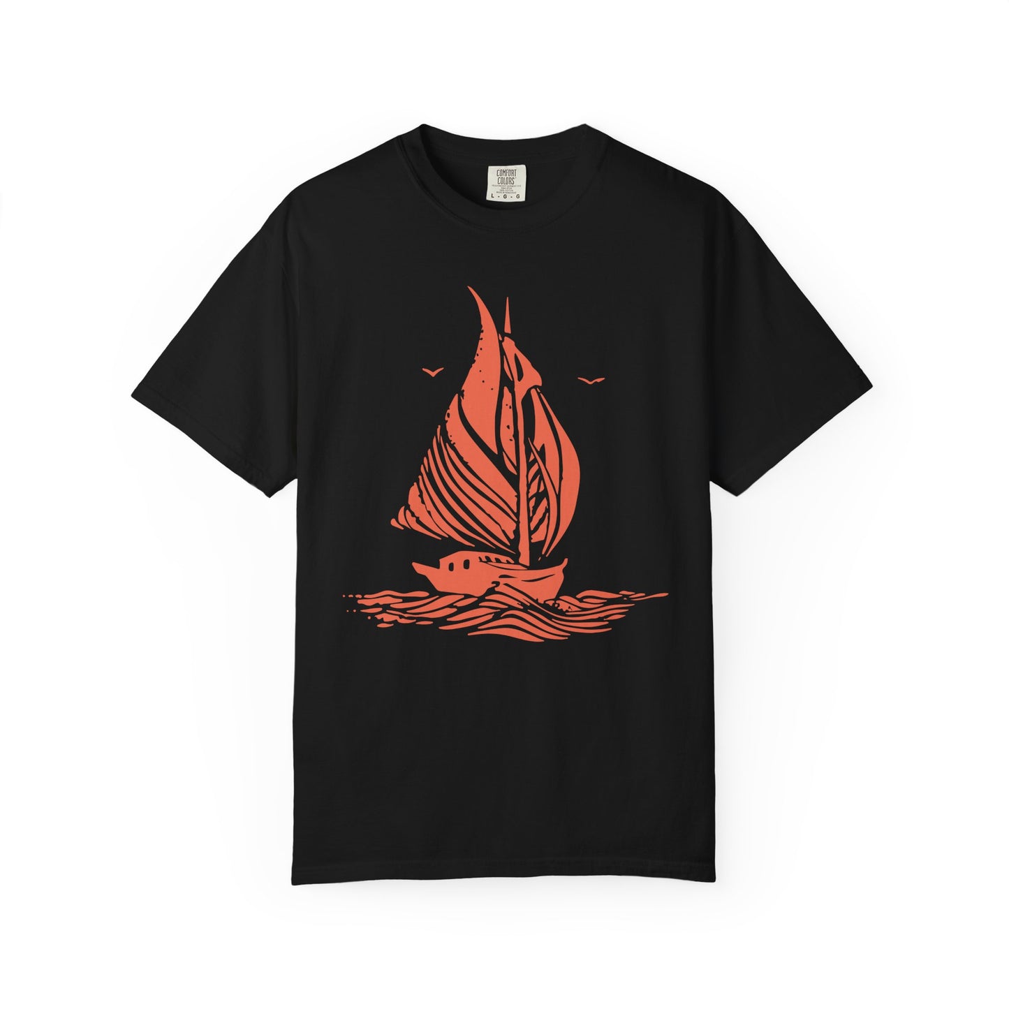 Nautical Sailboat Graphic T-Shirt