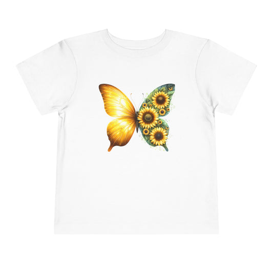Butterfly Peacock Kids T-Shirt