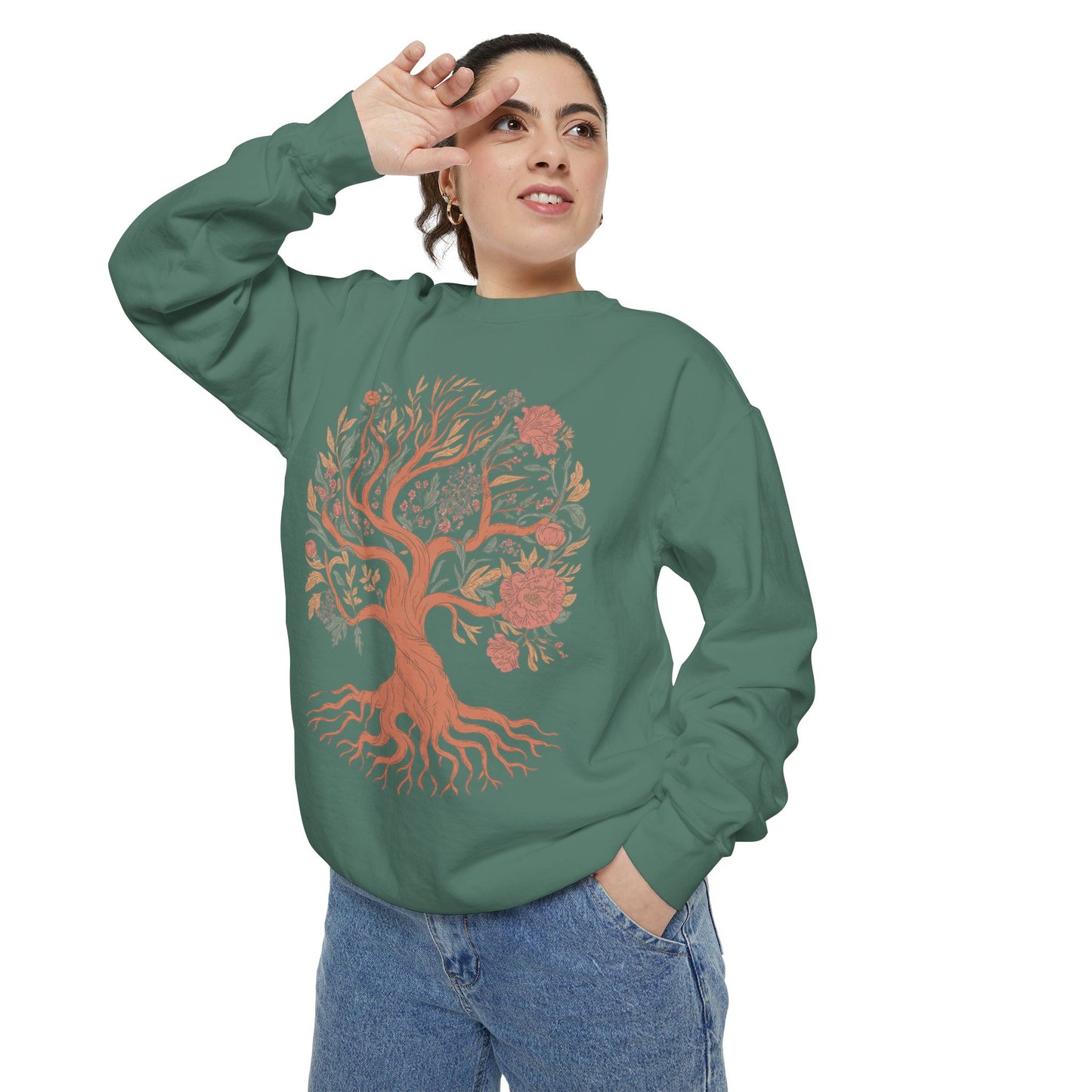 Tree of Life Botanical Crewneck