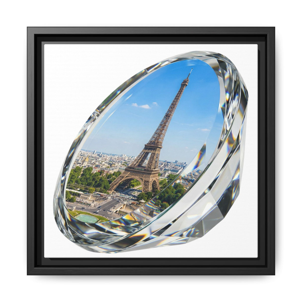 Parisian Vista Framed Art